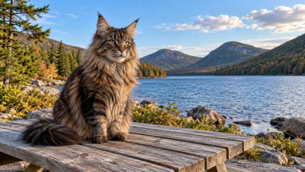 Découvrir le caractère fascinant du chat maine coon